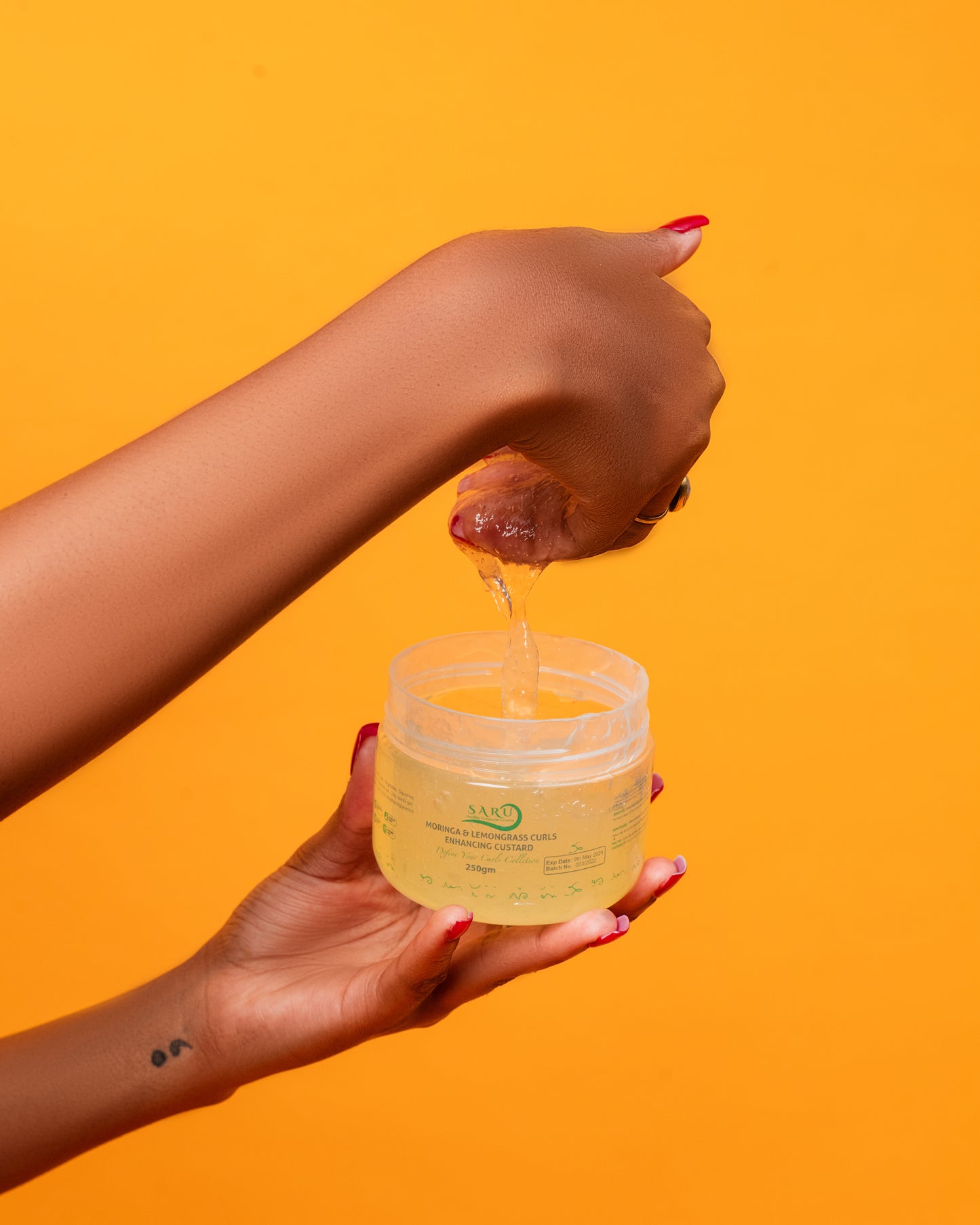 MORINGA & LEMONGRASS CURLS ENHANCING CUSTARD (250g)