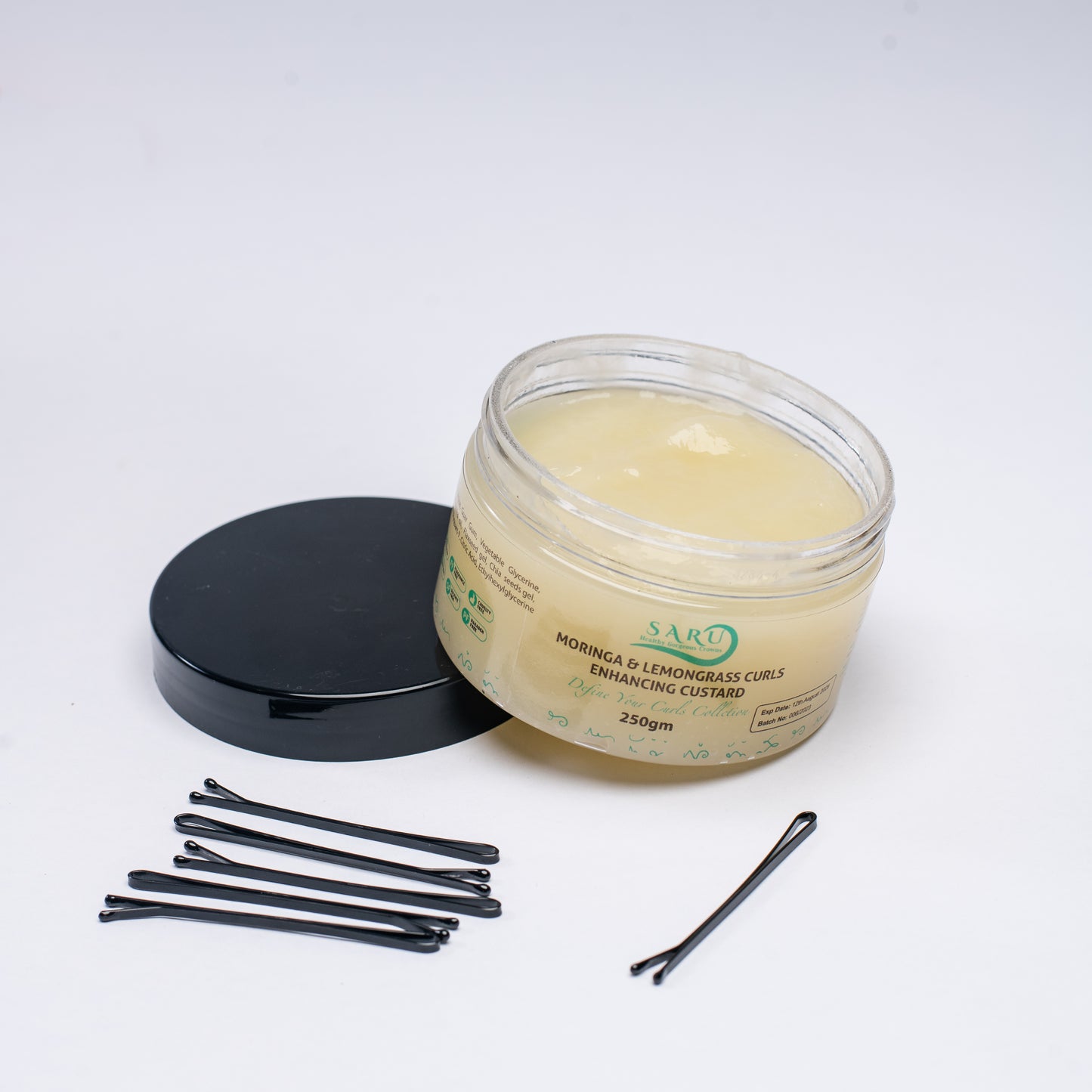 MORINGA & LEMONGRASS CURLS ENHANCING CUSTARD (250g)