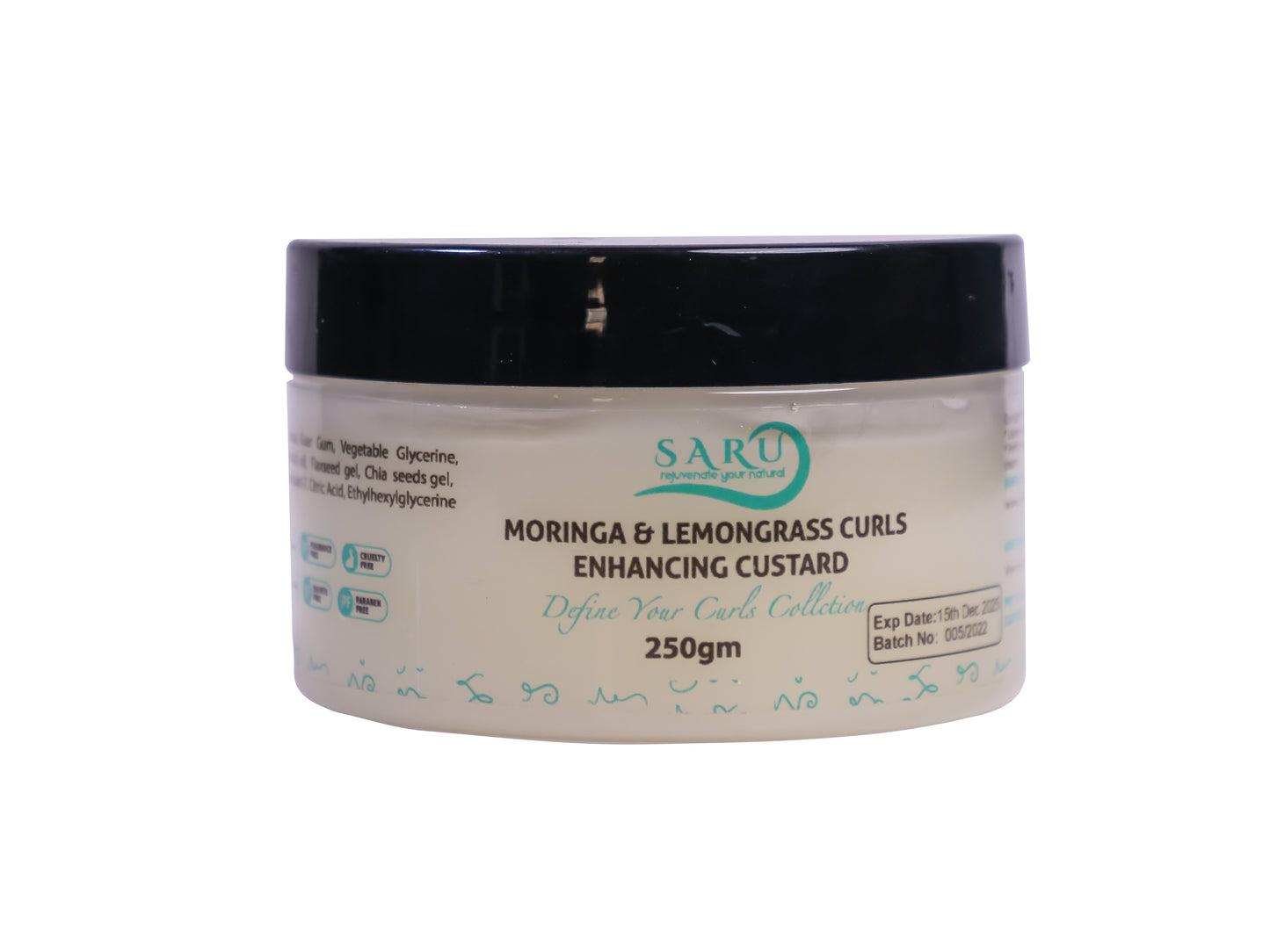 MORINGA & LEMONGRASS CURLS ENHANCING CUSTARD (250g)