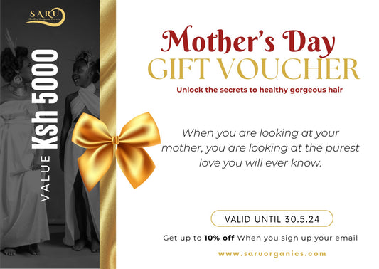Saru Organics Mother's Day Gift Cards